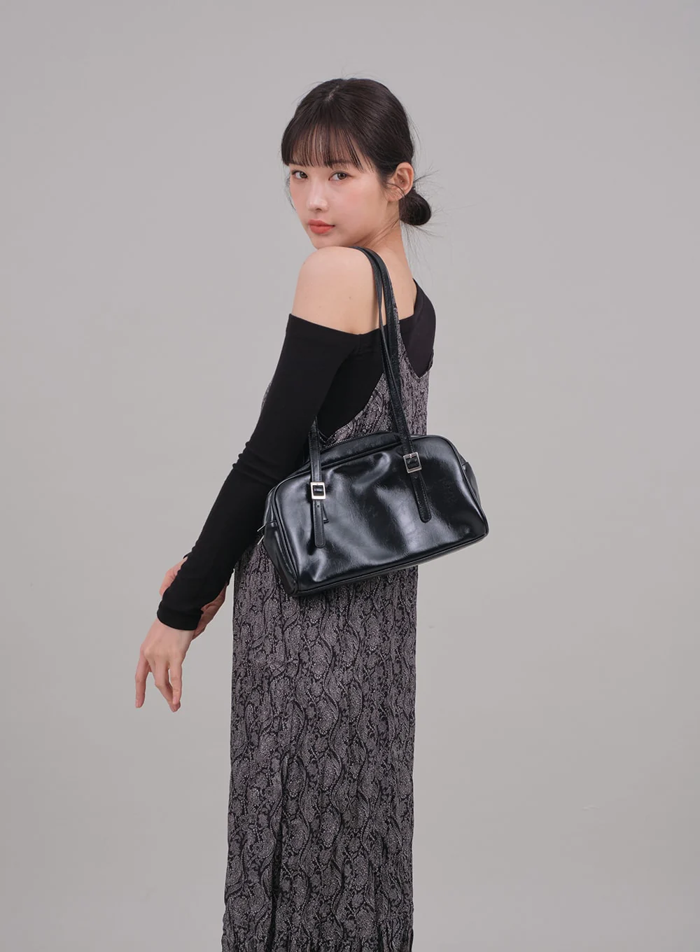 One Shoulder Crop Top C2701 - Image 5