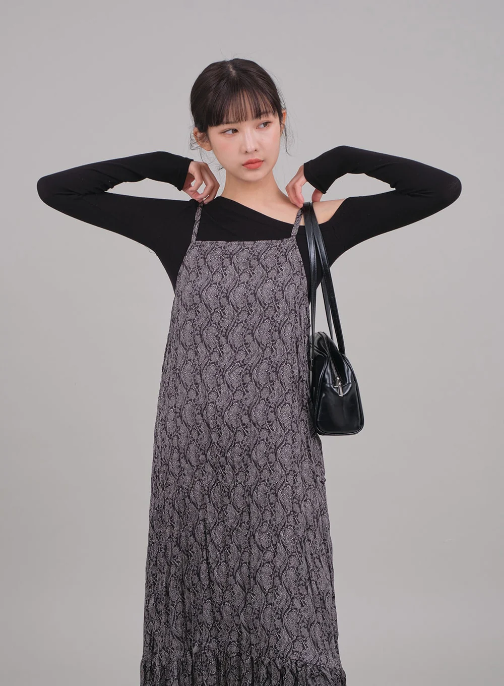 One Shoulder Crop Top C2701 - Image 7