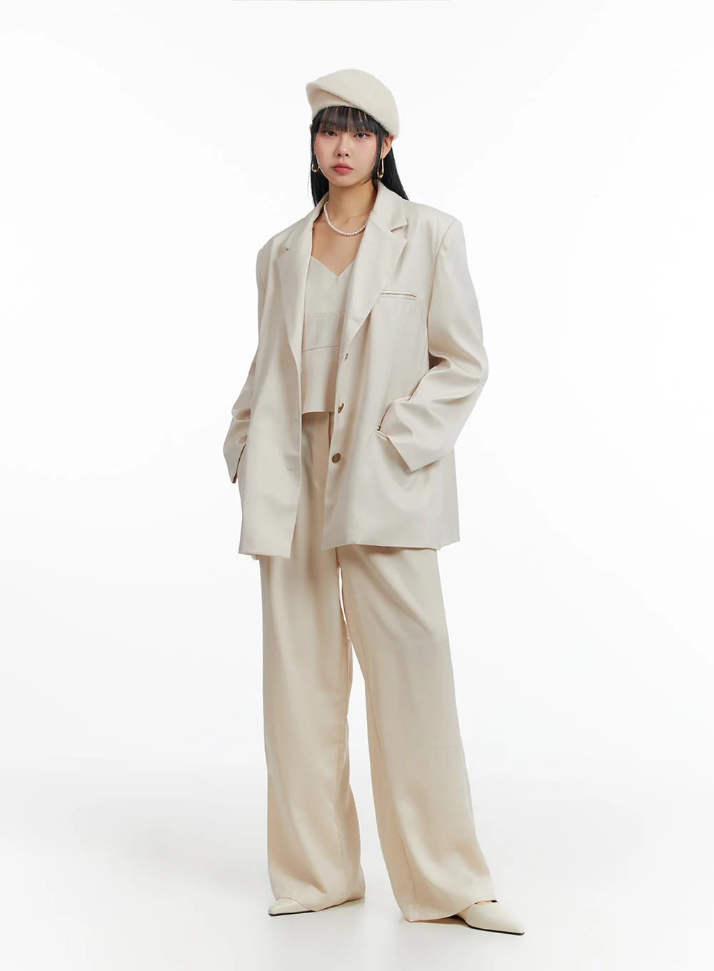 Oversized Blazer IF402 - Image 5