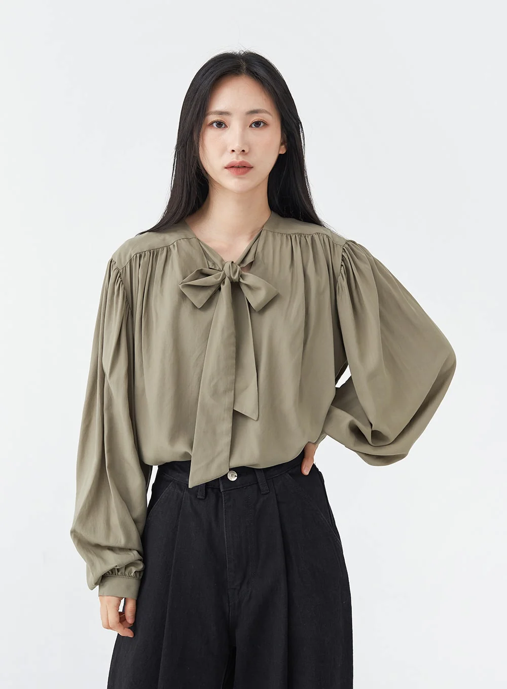 Pintuck Black Jeans OG18 - Image 7