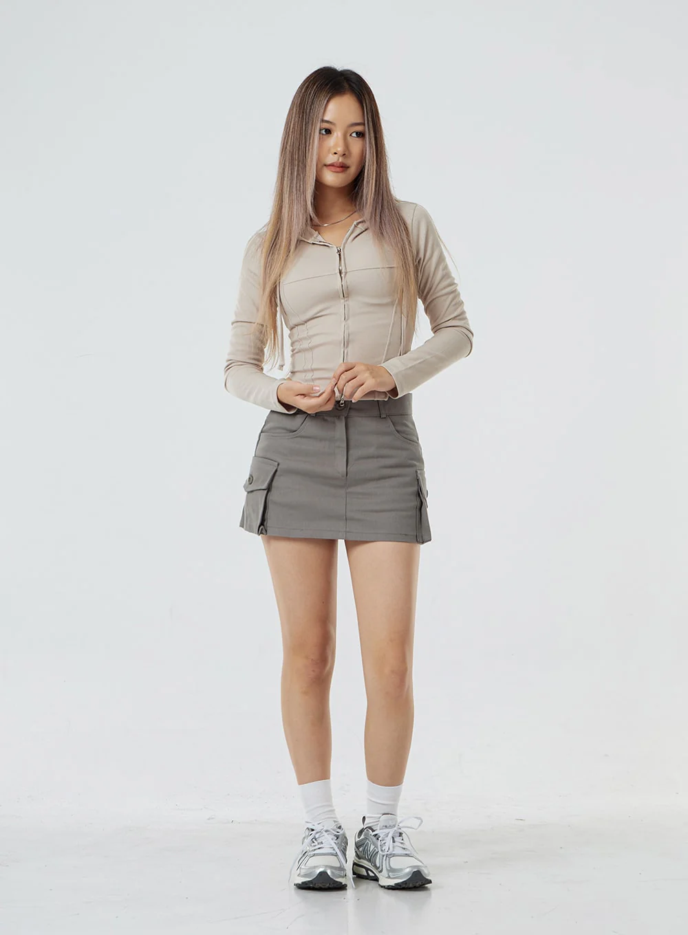 Pocket Low Rise Miniskirt CS02 - Image 3