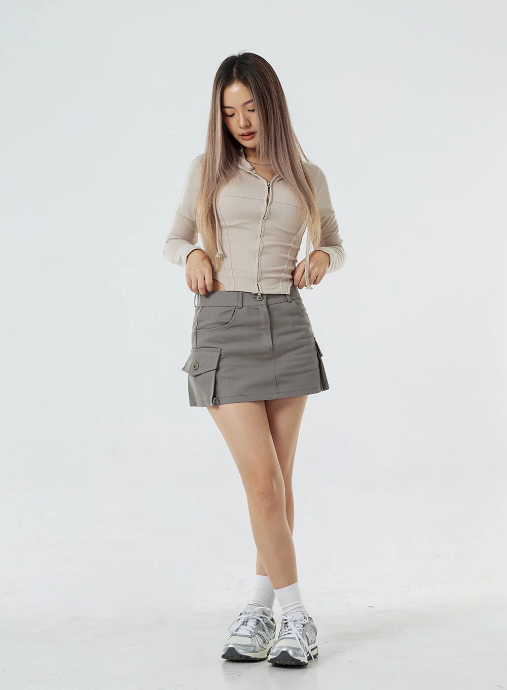 Pocket Low Rise Miniskirt CS02 - Image 4