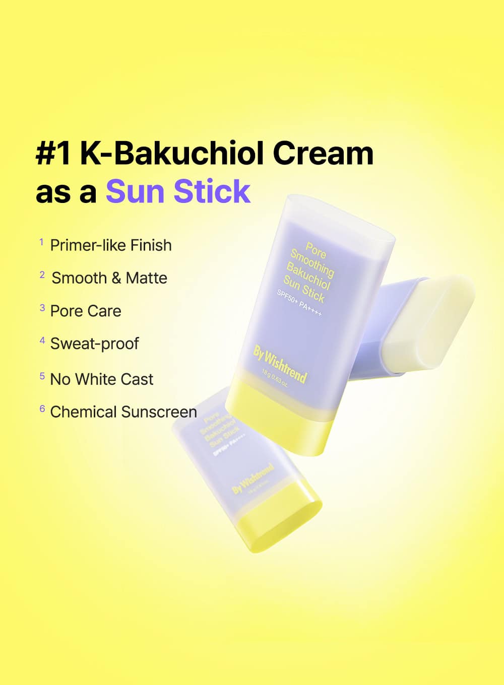 Pore Smoothing Bakuchiol Sun Stick (18g) - Image 3