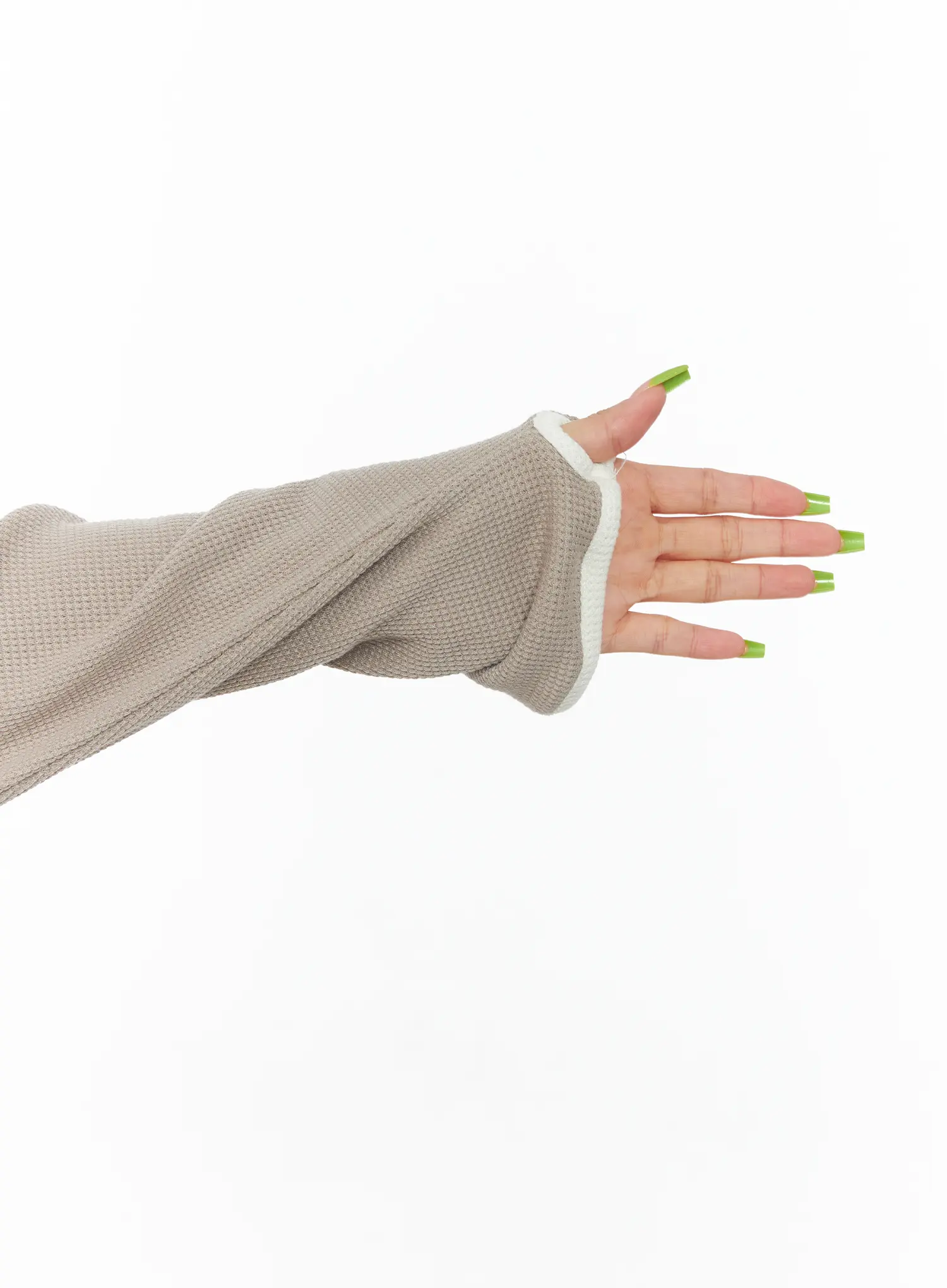 Relaxed-Fit Contrast Hoodie CF513 - Image 6