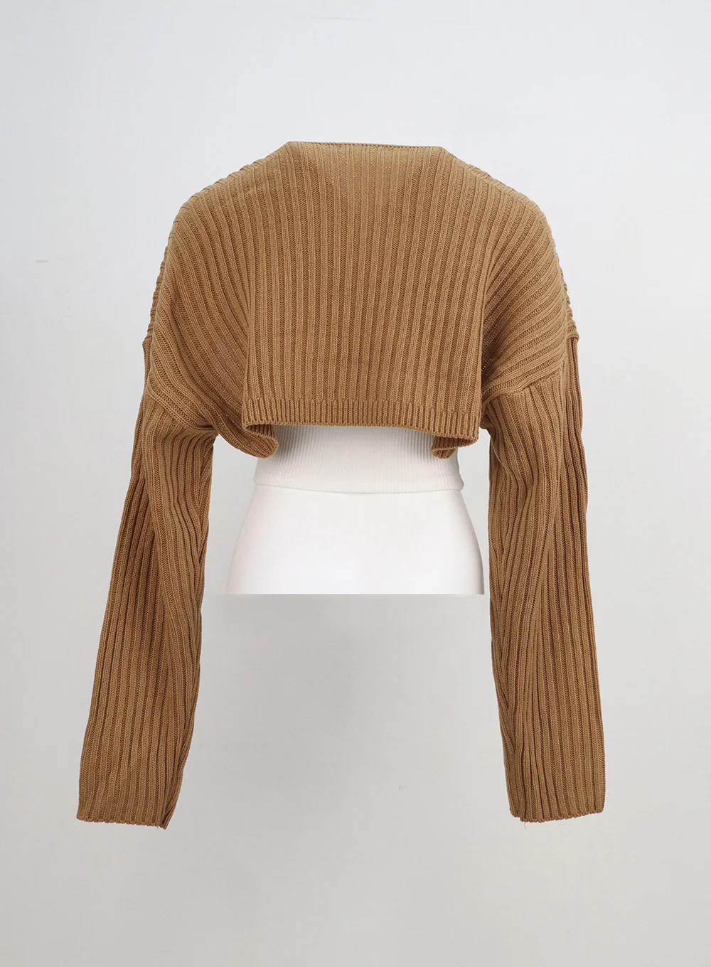 Ribbed Bolero Shrug BA09 - Image 13