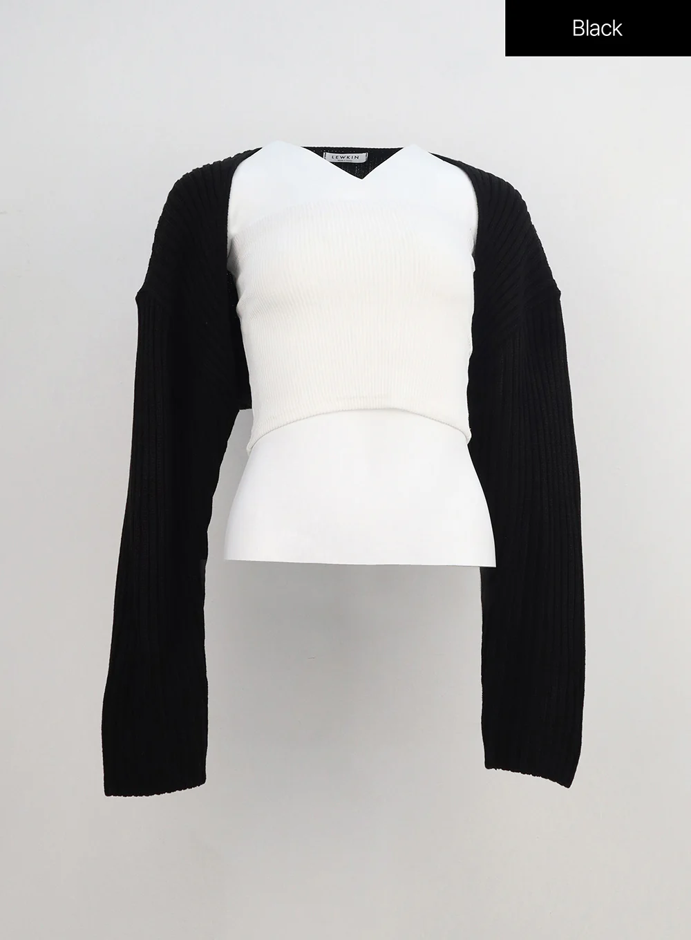 Ribbed Bolero Shrug BA09 - Image 16