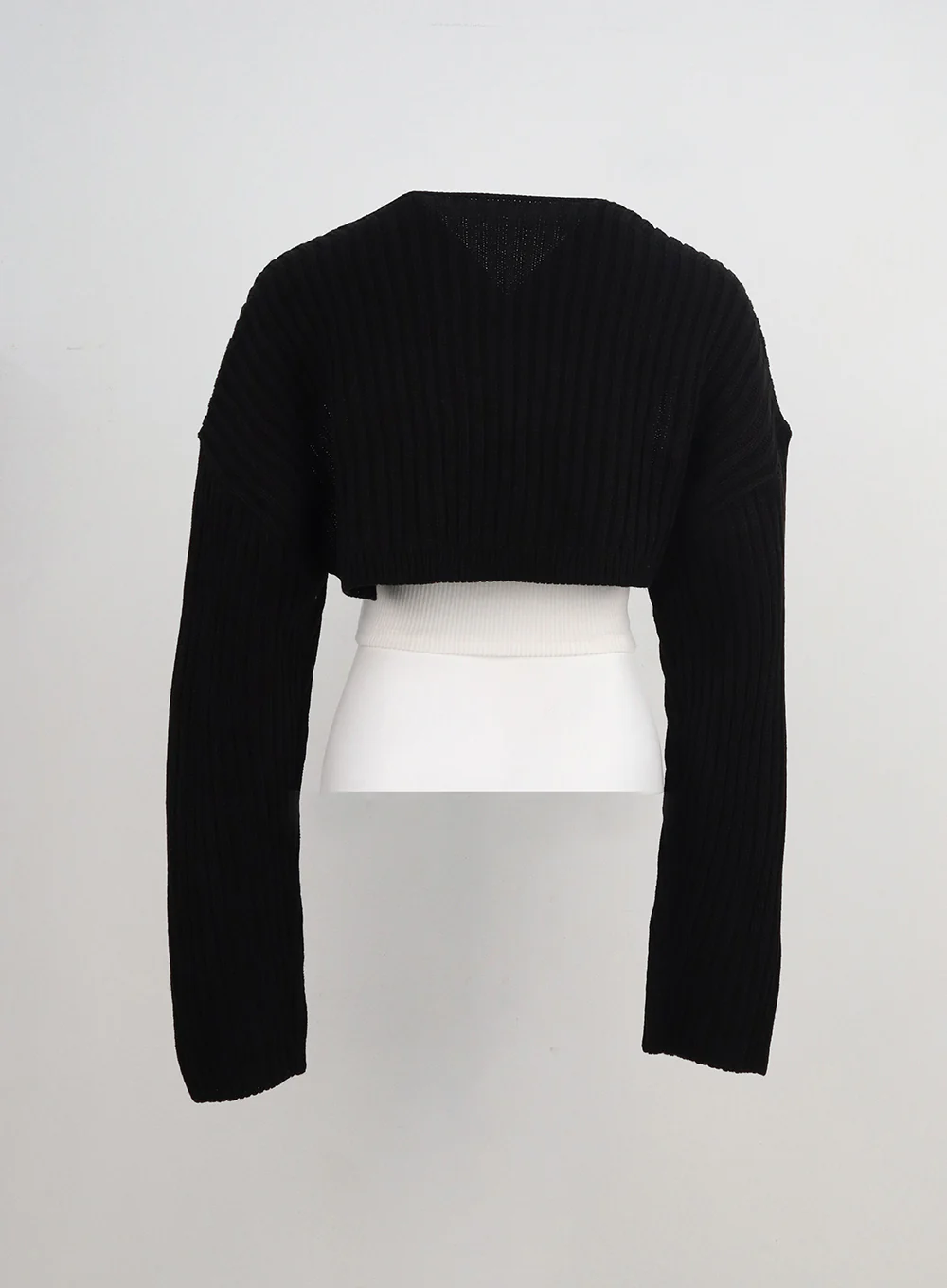 Ribbed Bolero Shrug BA09 - Image 17