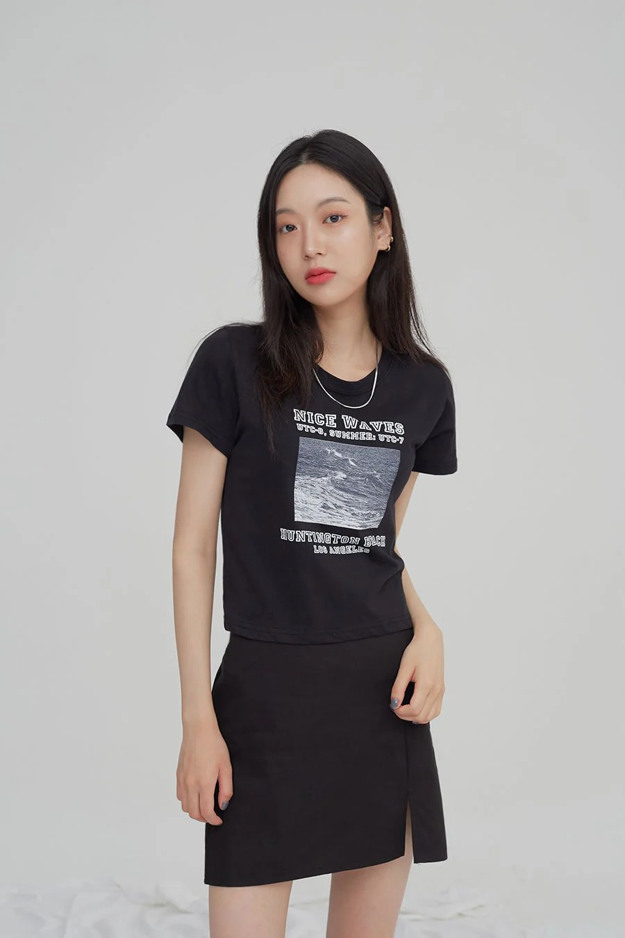 Silver Chain Necklace CM6 - Image 3