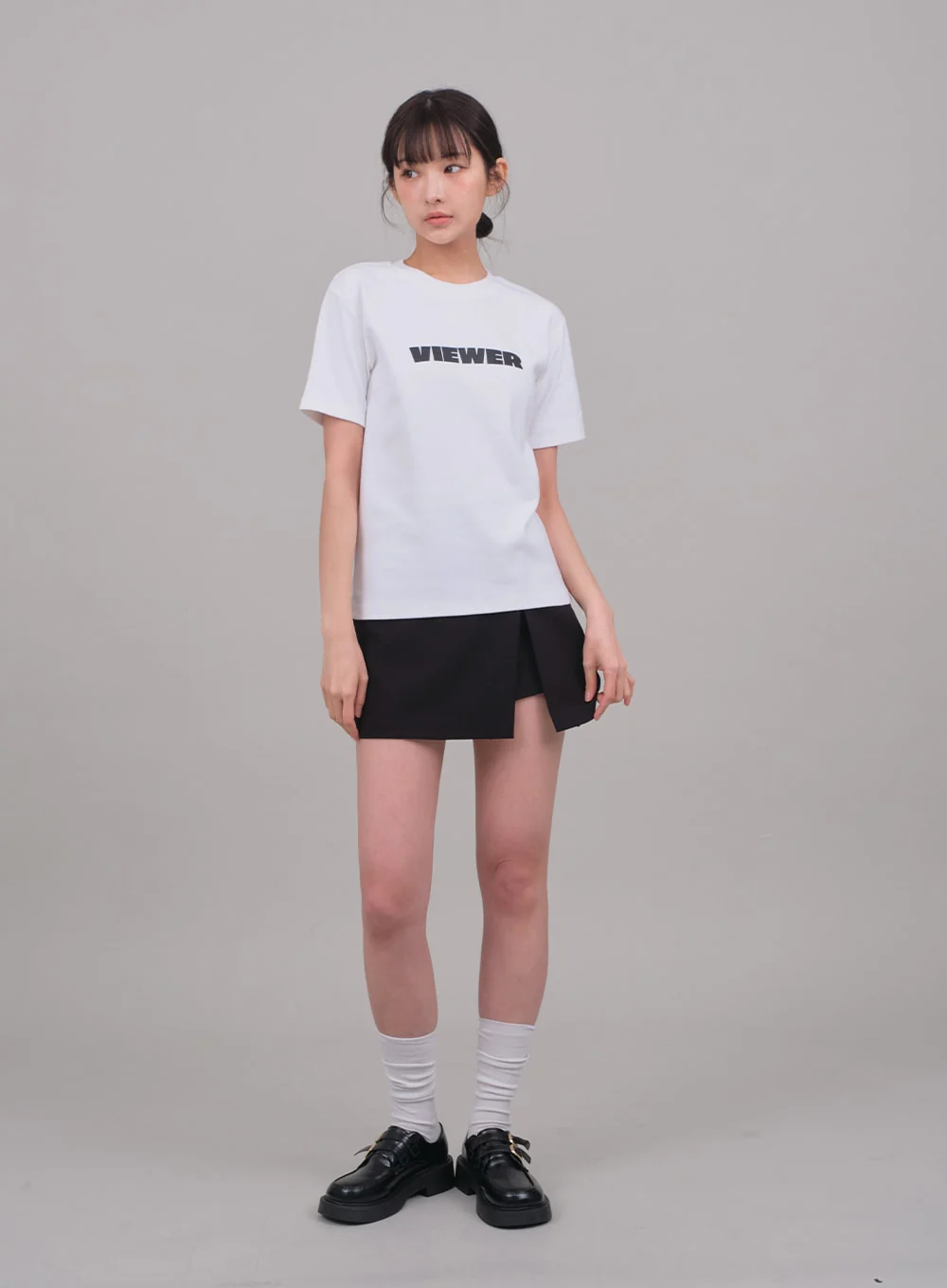 Skort with Front Slit C2701 - Image 12