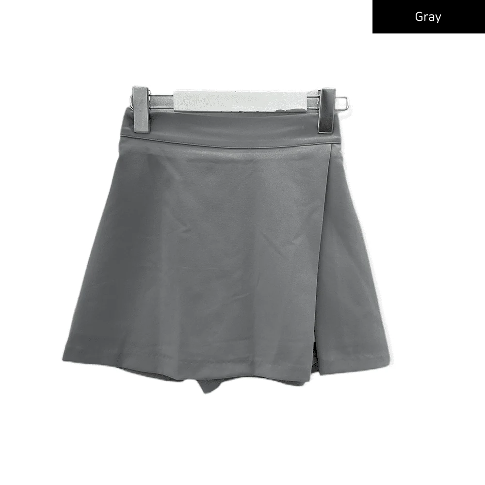 Skort with Front Slit C2701 - Image 16