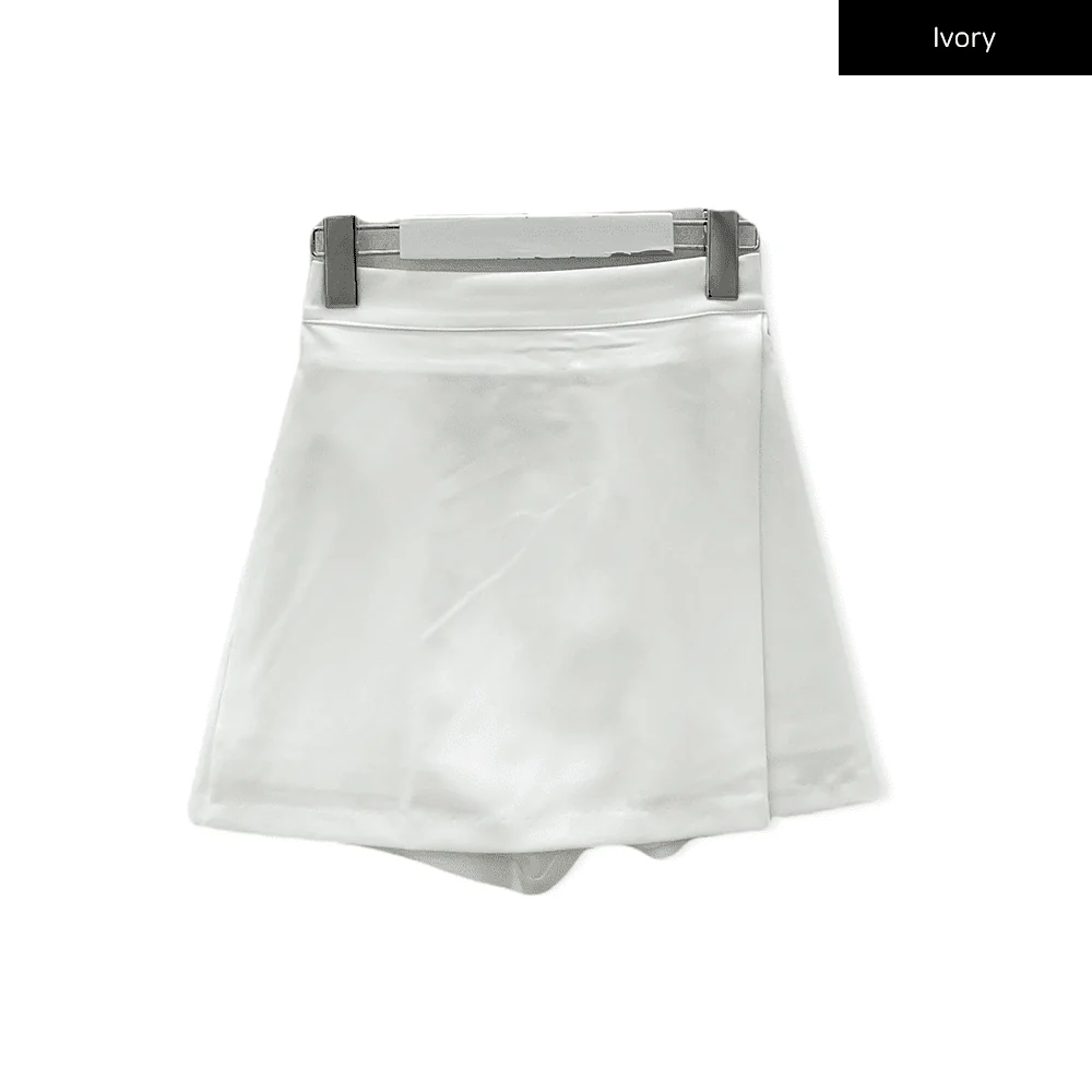 Skort with Front Slit C2701 - Image 18
