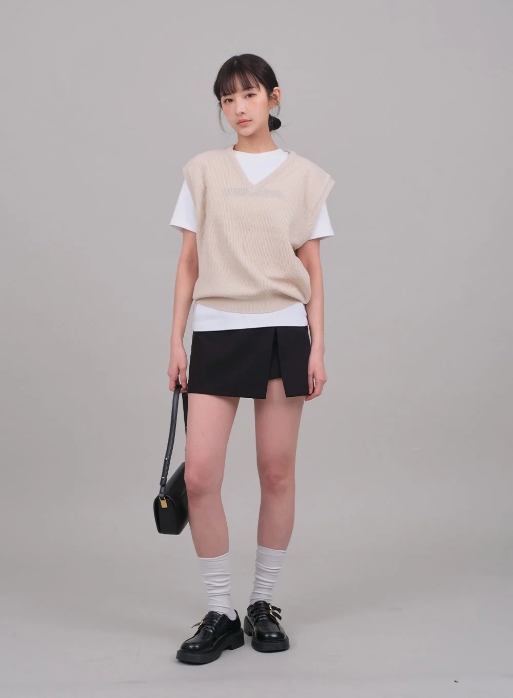 Skort with Front Slit C2701 - Image 4
