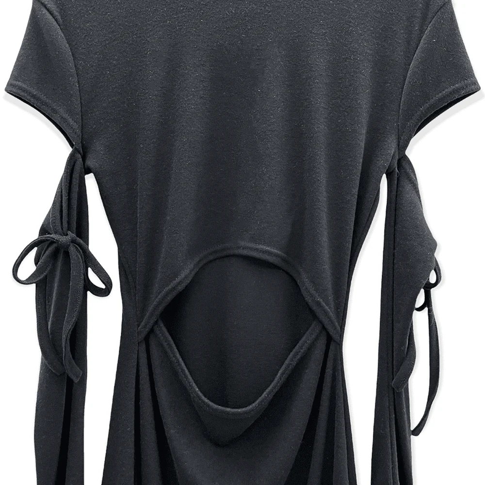 Slim Cut-Out Mini Dress C2001 - Image 19