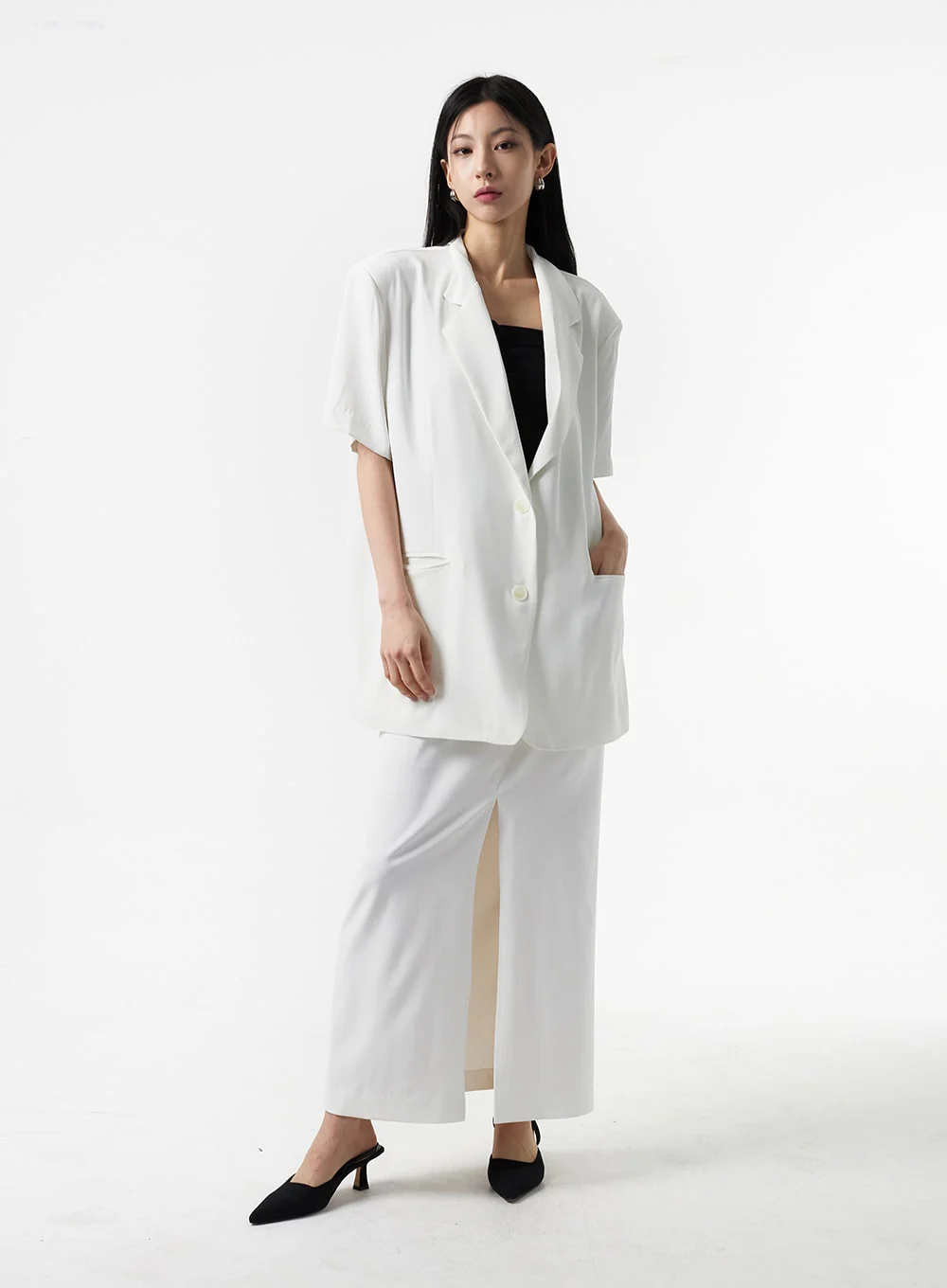 Slit Maxi Skirt IA325 - Image 10