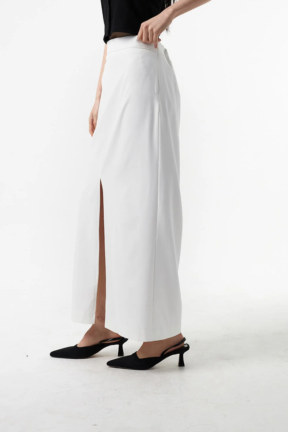 Slit Maxi Skirt IA325 - Image 5