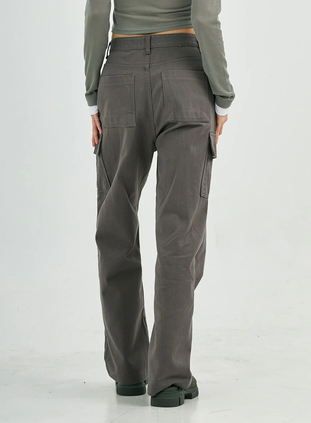 Stella Wide Cargo Cotton Pants CS23 - Image 6