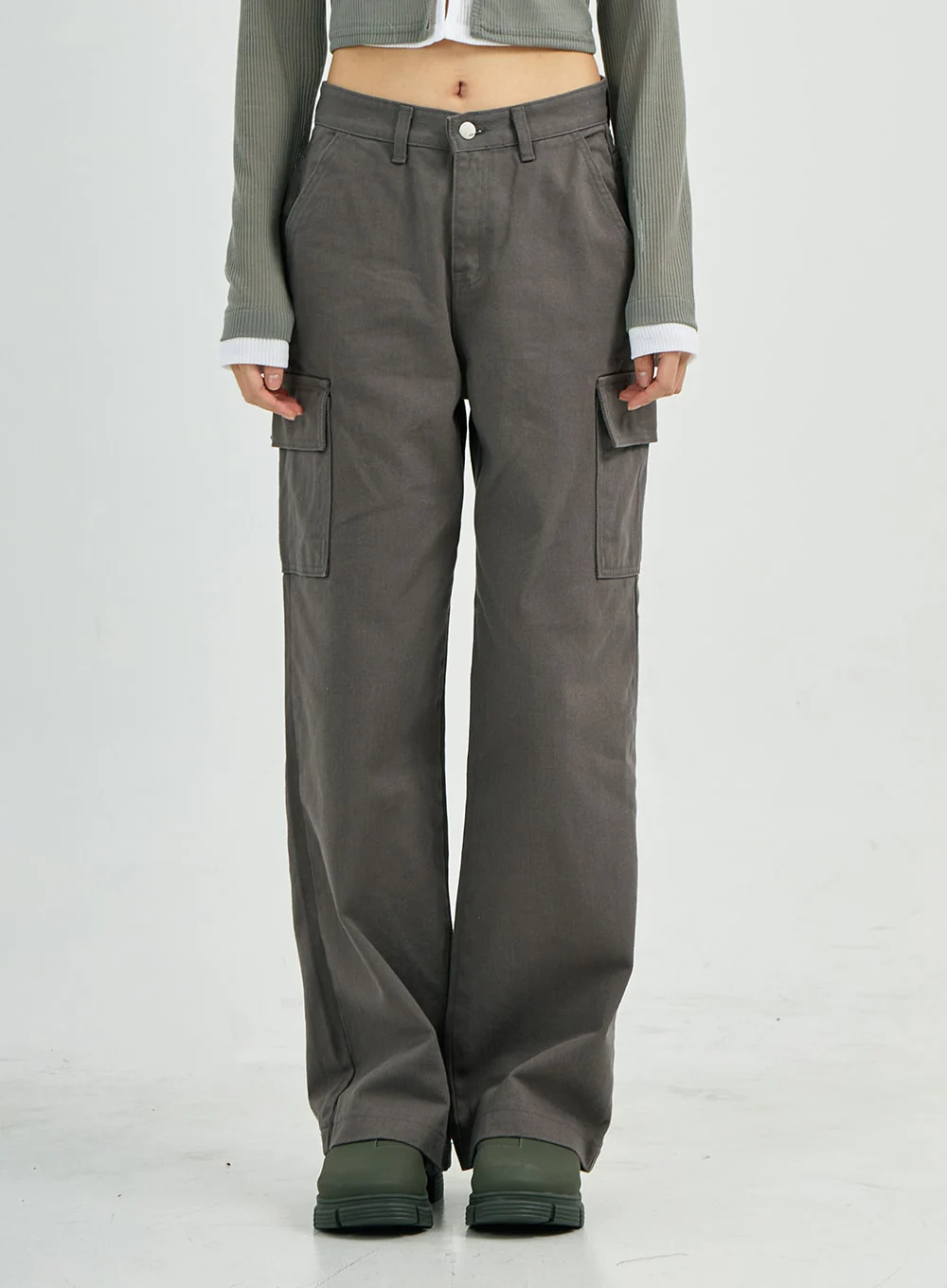 Stella Wide Cargo Cotton Pants CS23 - Image 7
