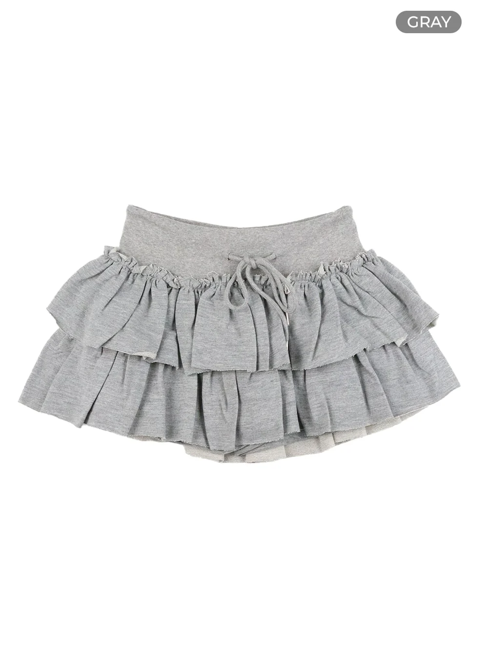 String Frill Mini Skort CA409 - Image 9