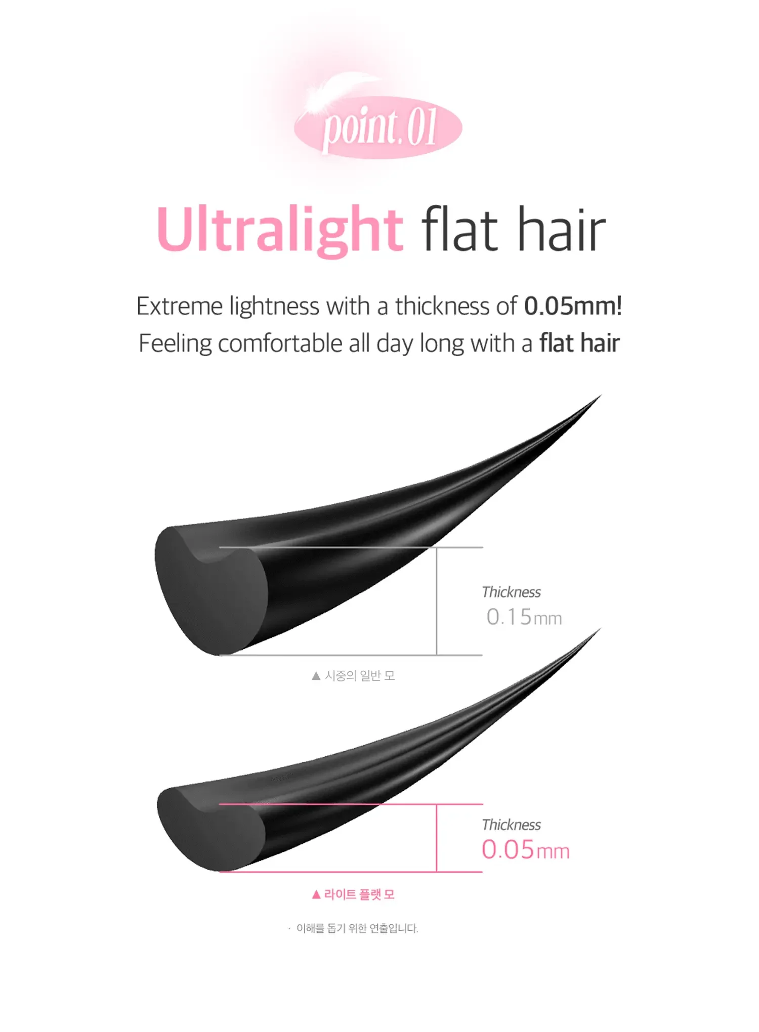 TOKTOKHARA No Glue Eyelash – Light (54pcs) - Image 16