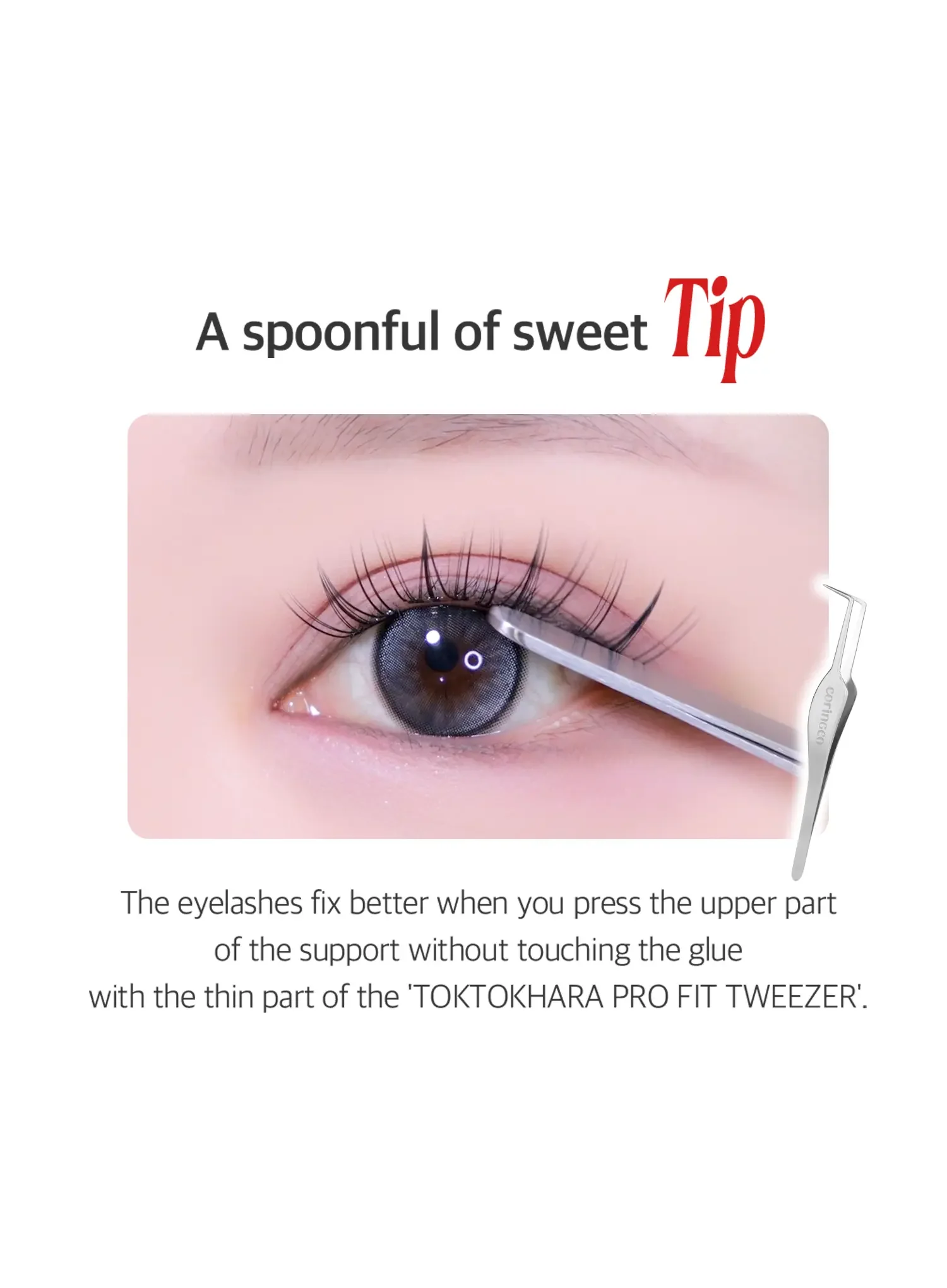TOKTOKHARA No Glue Eyelash – Light (54pcs) - Image 25