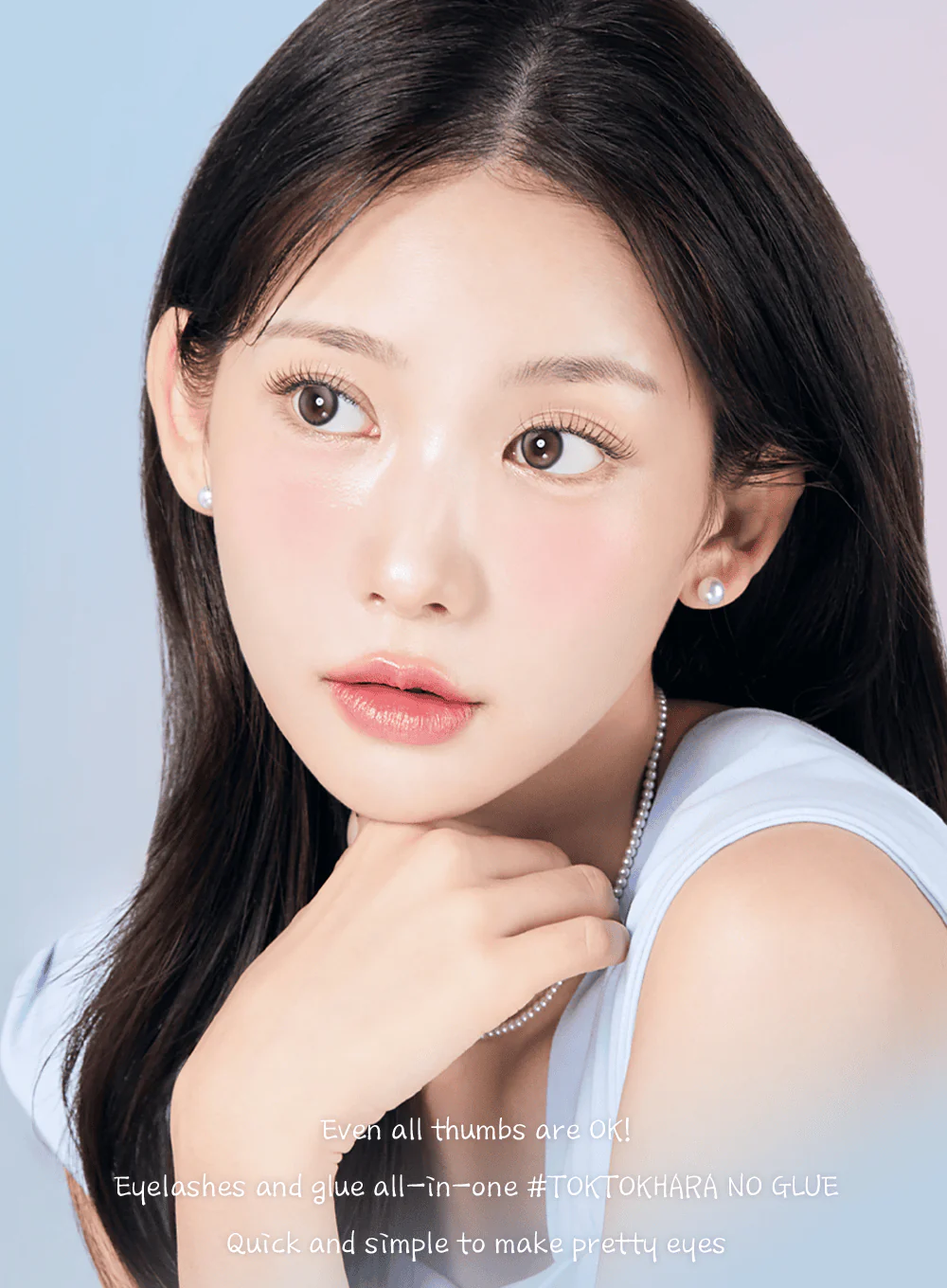 TOKTOKHARA No Glue Eyelash – Light (54pcs) - Image 7