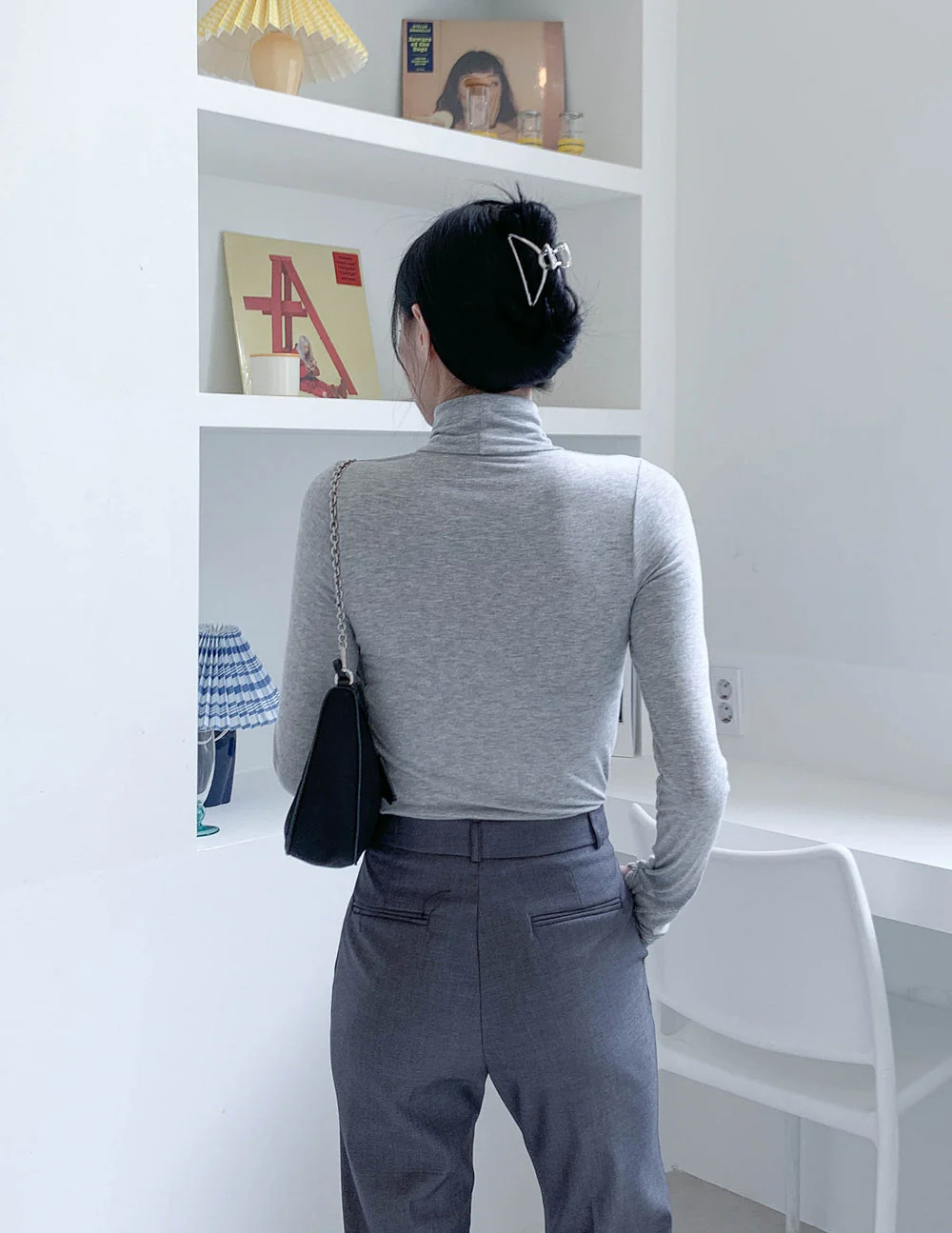 Turtleneck Warmer Crop Top CN08 - Image 20