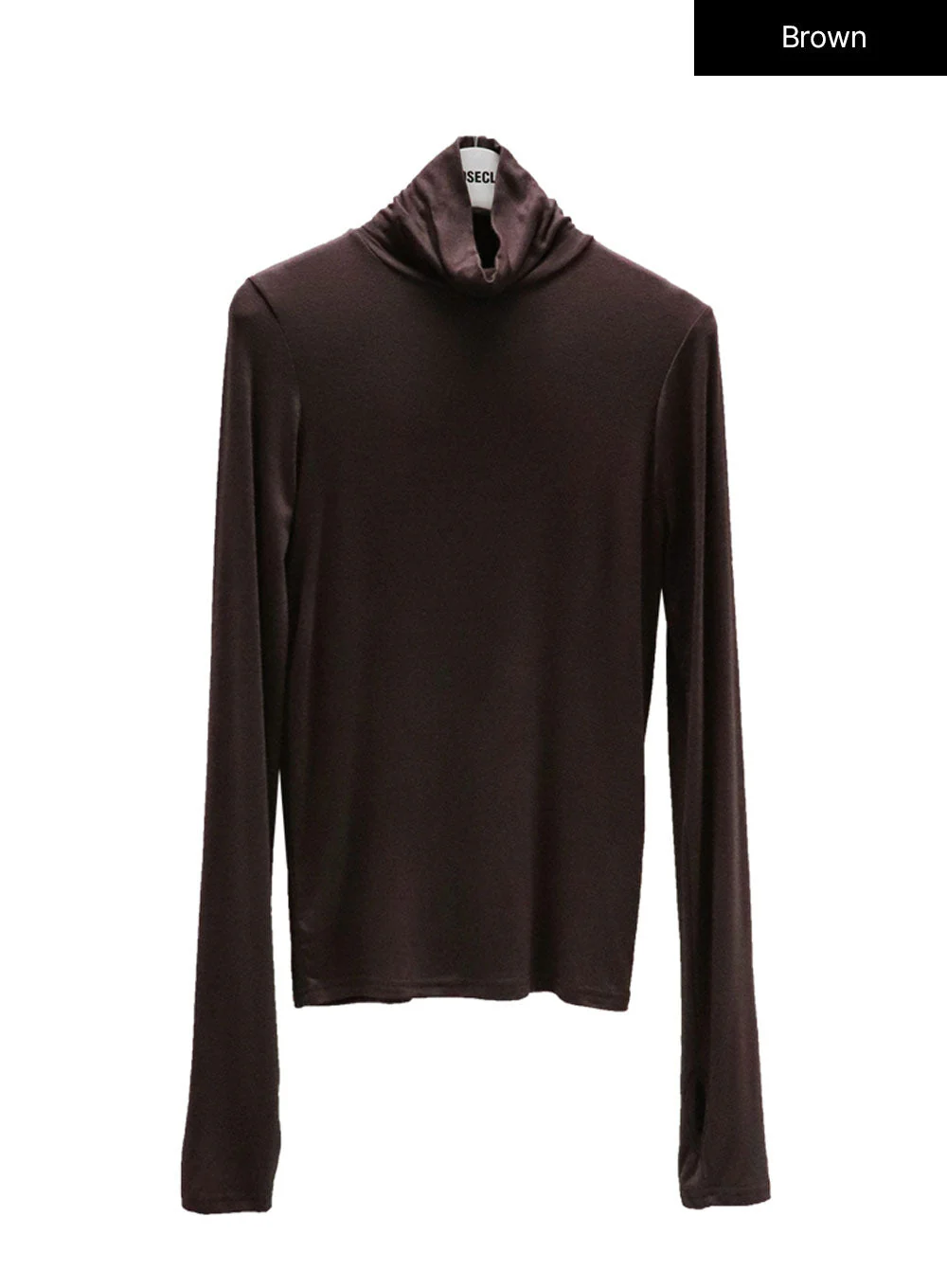 Turtleneck Warmer Crop Top CN08 - Image 35