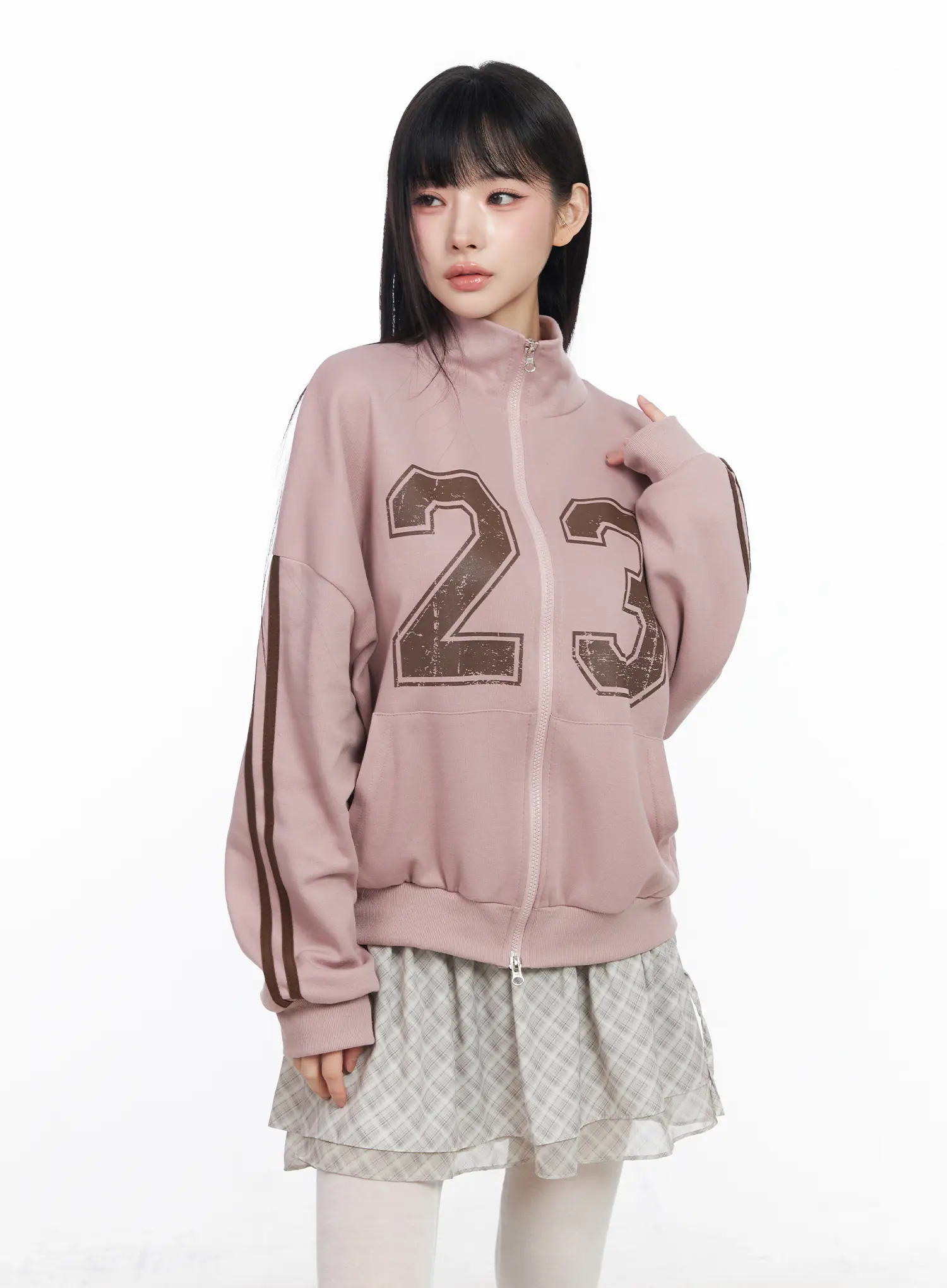 Two-Way Zip-Up Jacket CF518 - Image 10