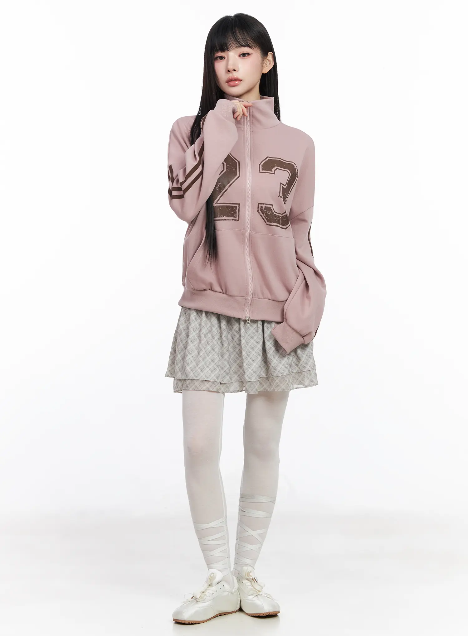 Two-Way Zip-Up Jacket CF518 - Image 3