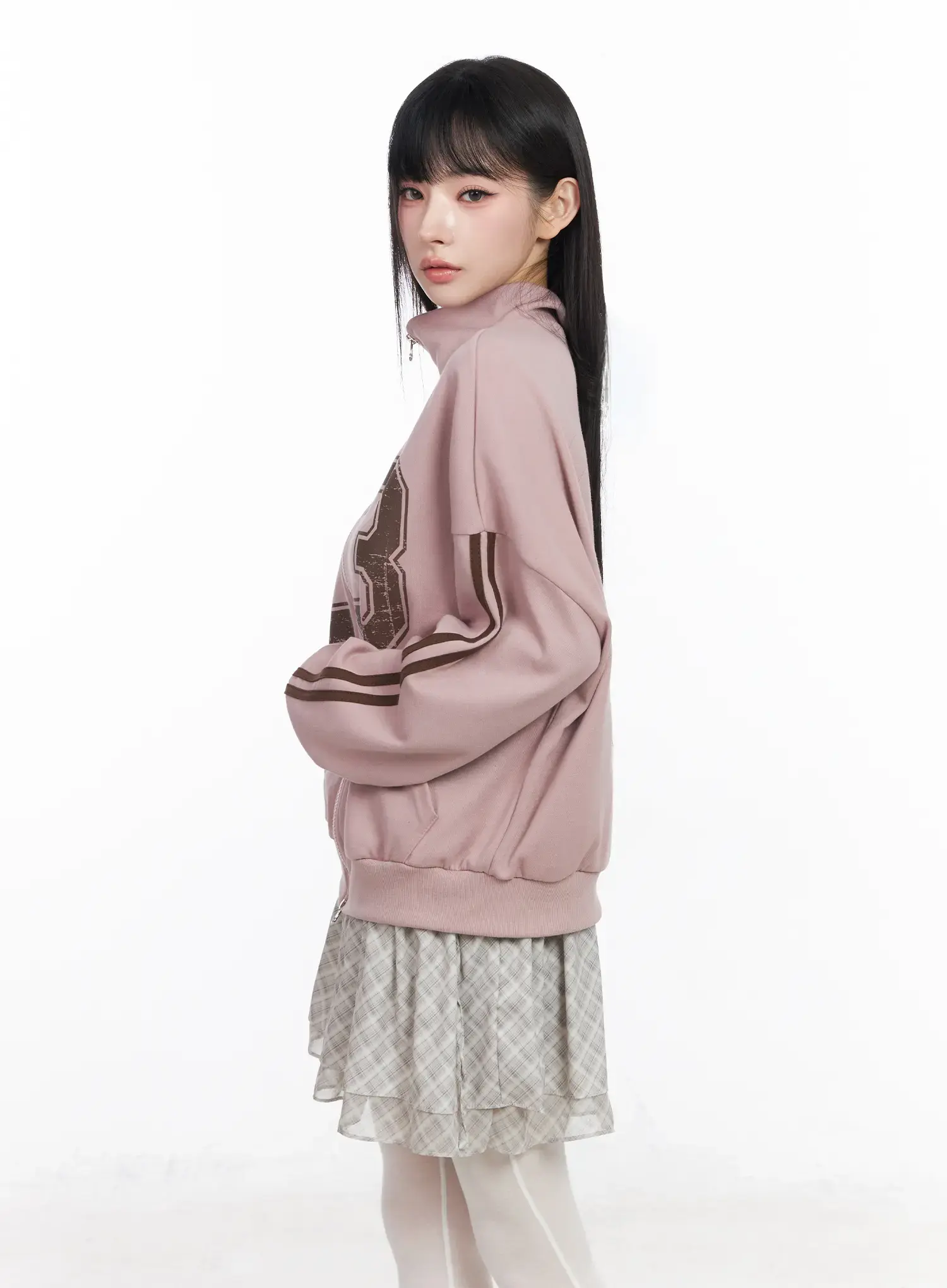 Two-Way Zip-Up Jacket CF518 - Image 7