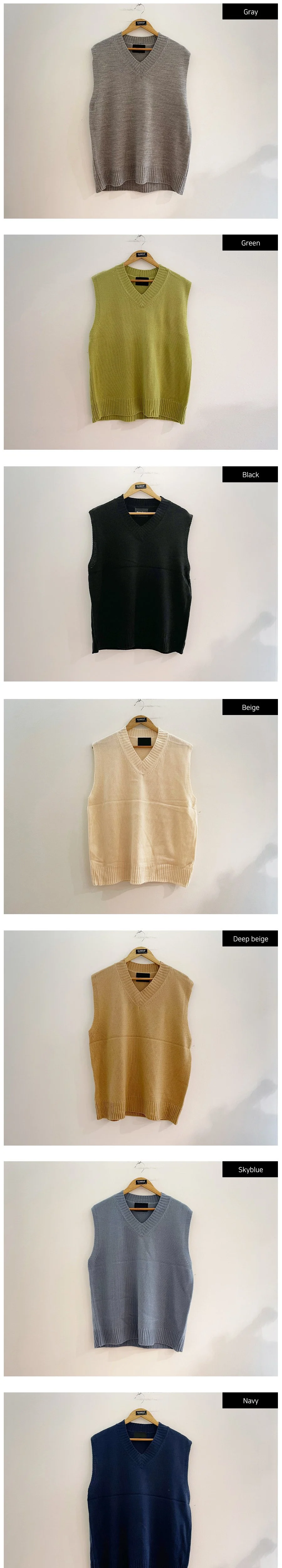 V Neck Knit Vest Ff13 - Image 18