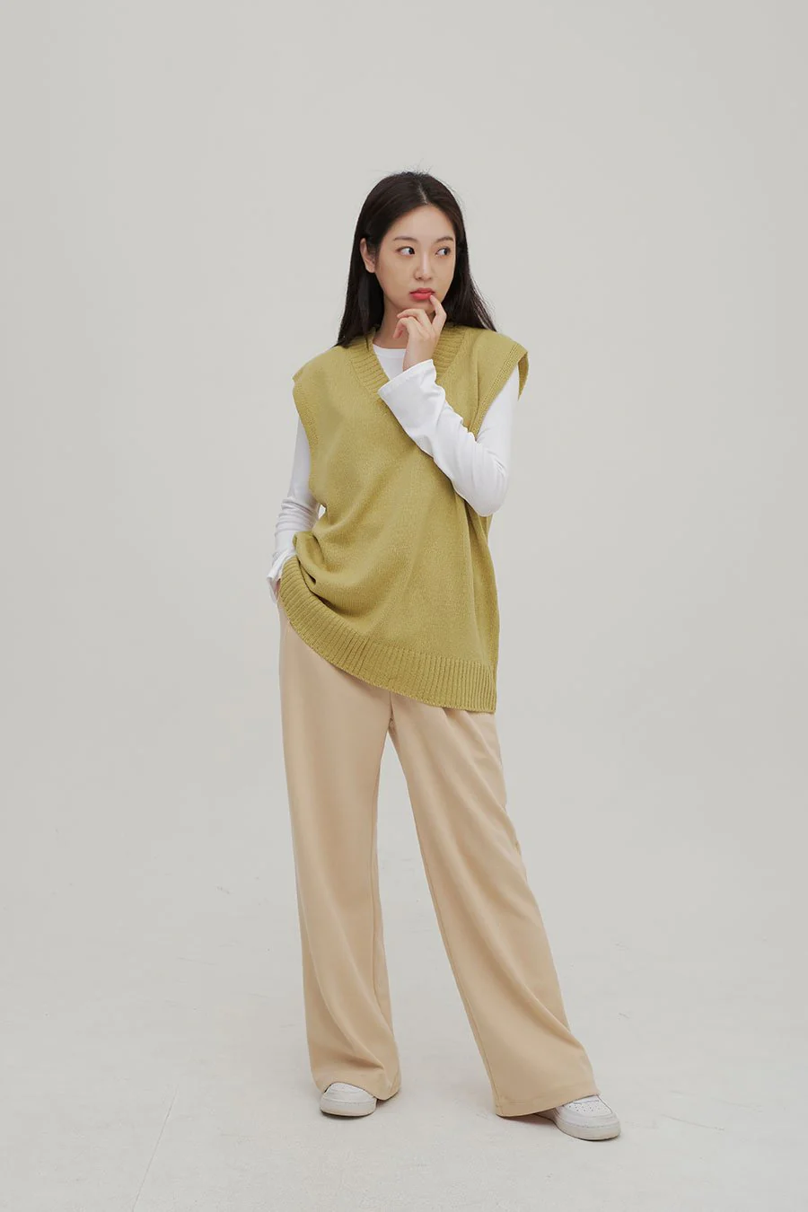 V Neck Knit Vest Ff13 - Image 3