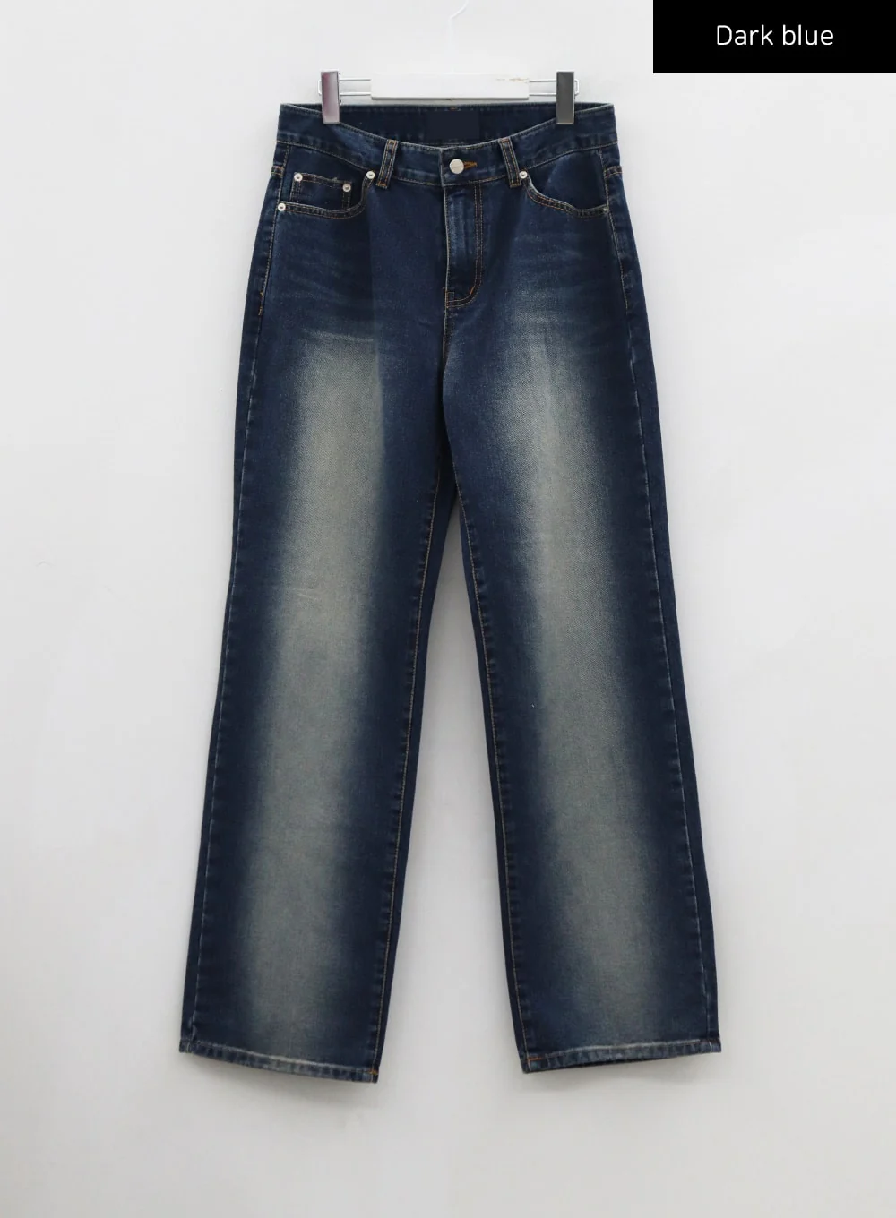 Wide Leg Faded Color Denim Pants CO11 - Image 14