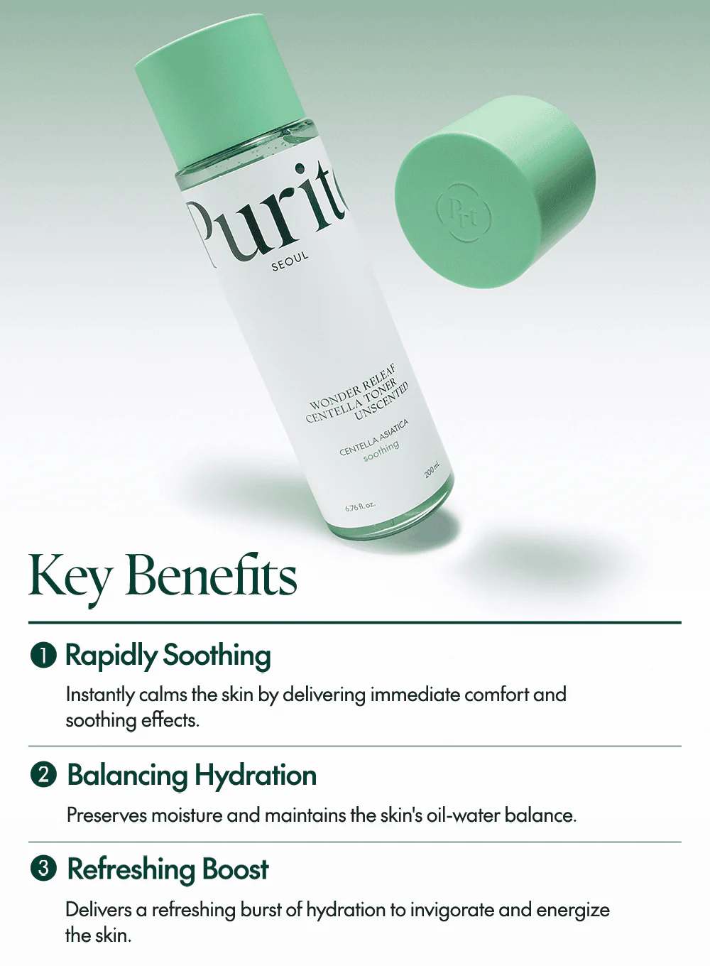 Wonder Releaf Centella Toner Unscented (mini) (30ml) - Image 5